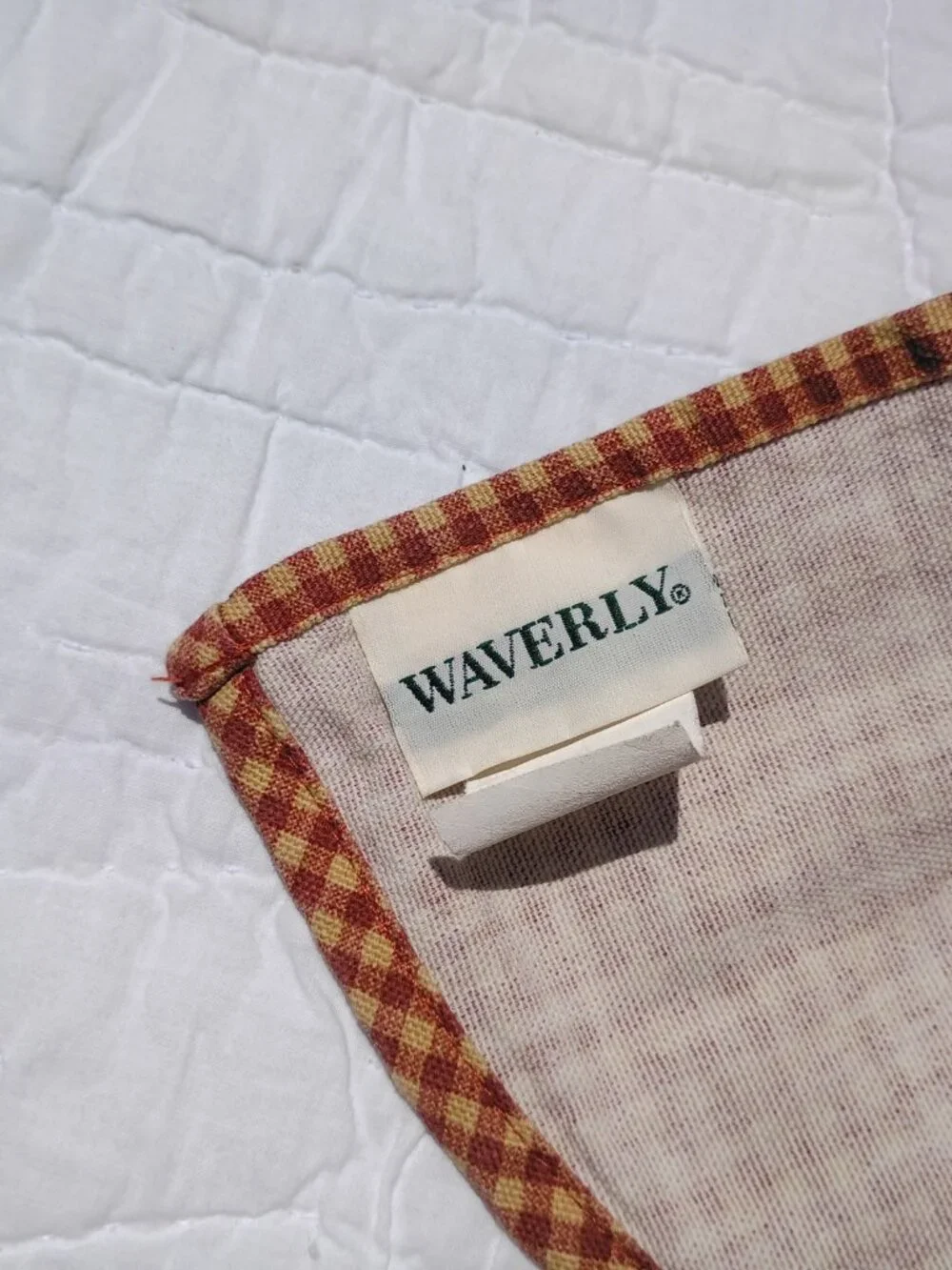Set of 3 Vintage Waverly La Frutta Curtain Valances Lemons and Oranges Dark Red